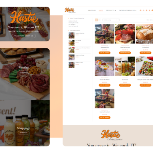 hastiecatering.com